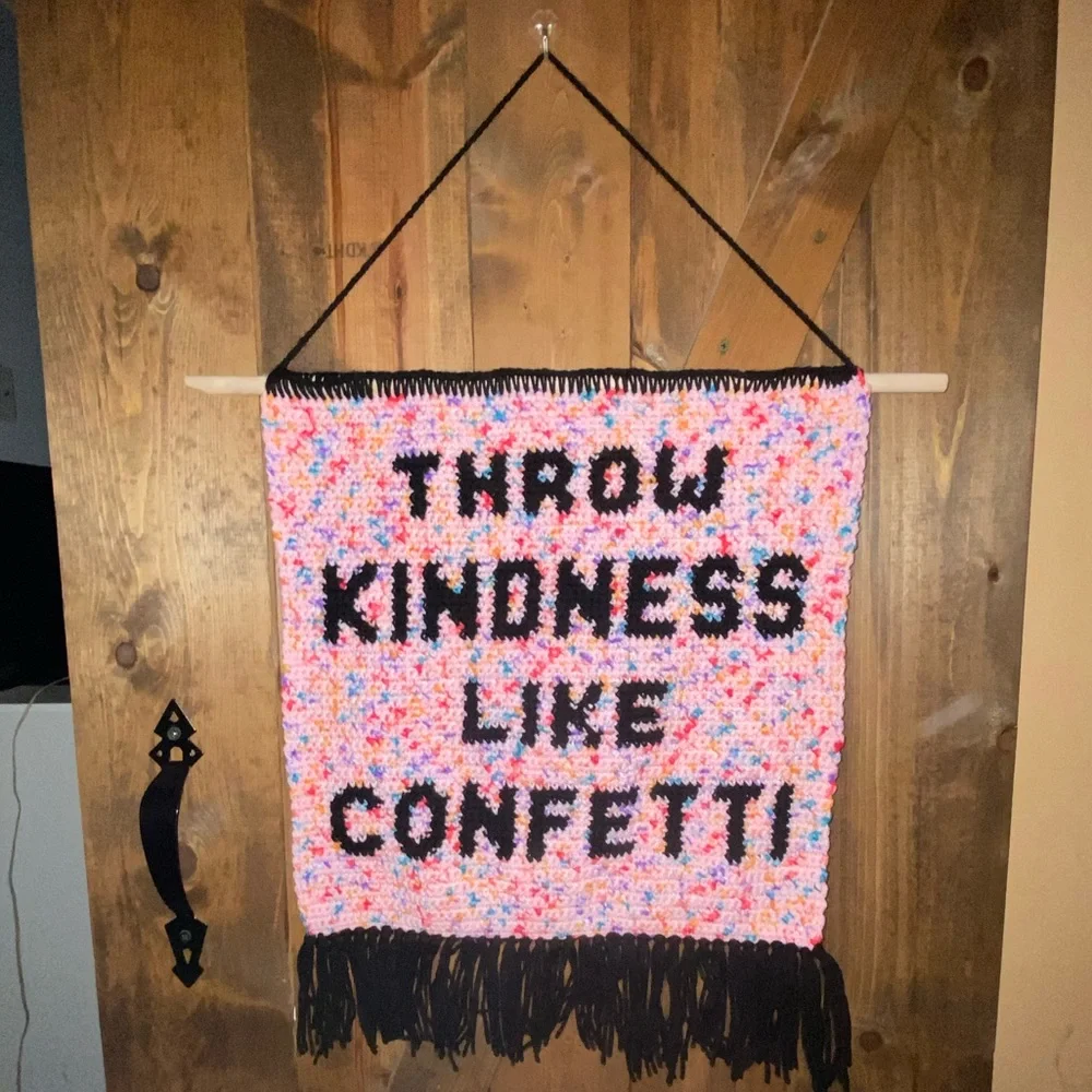 Crocheted Wall Hanging